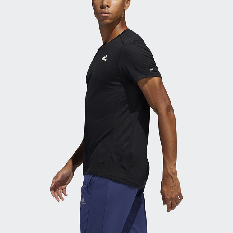 adidas Run It Tee Pb Sports Short Sleeve Black FR8382