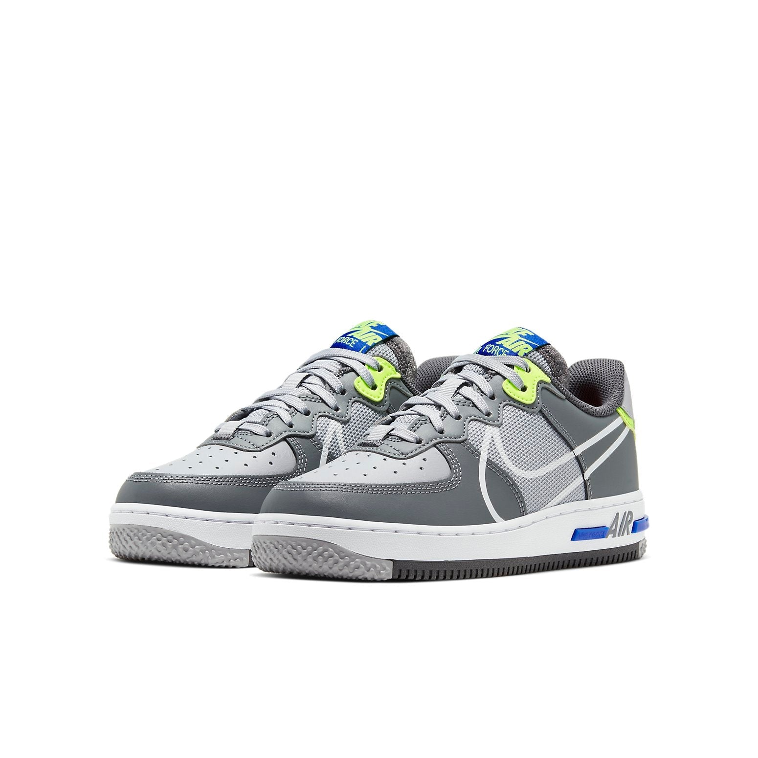 (GS) Nike Air Force 1 React 'Wolf Grey' CD6960-002