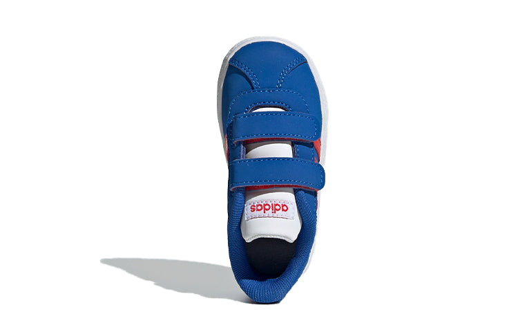 (TD) adidas VL Court 2.0 Cmf I 'Blue Red' EE6910