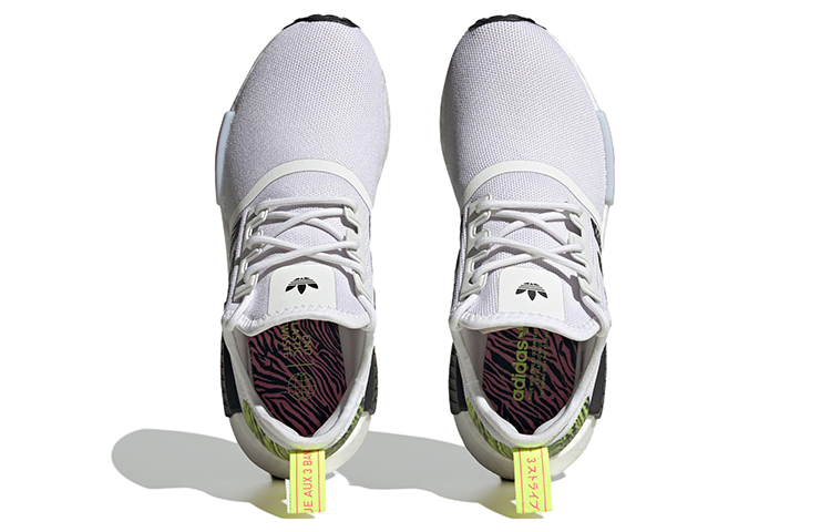 (WMNS) adidas NMD_R1 'White Yellow' IE9624