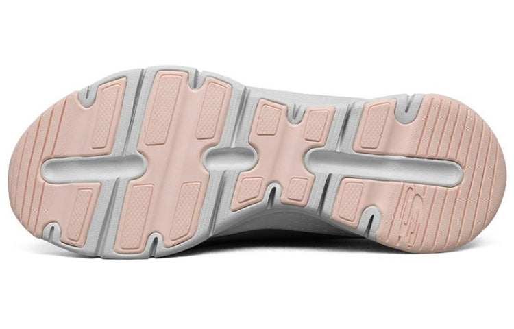 (WMNS) Skechers Arch Fit Sports Shoes Gray/Pink 149057-GYPK