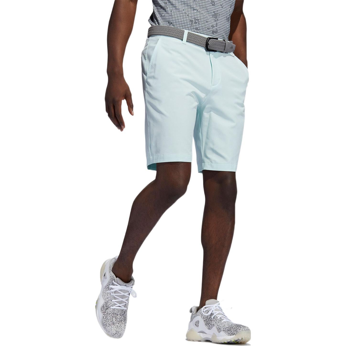adidas Casual Breathable Solid Color Sports Shorts Mint Green GR3045