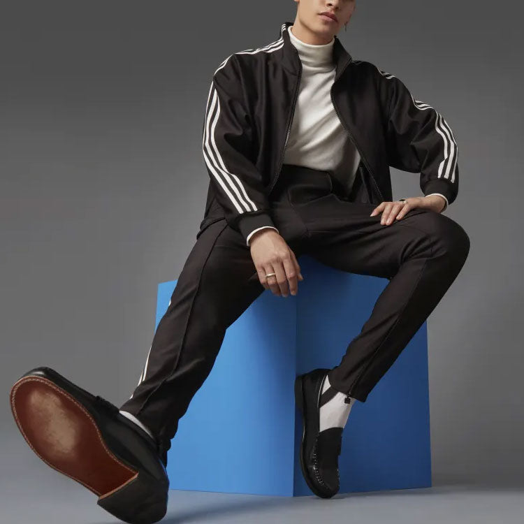adidas originals Blue Version Series Sports Long Pants Black H33496