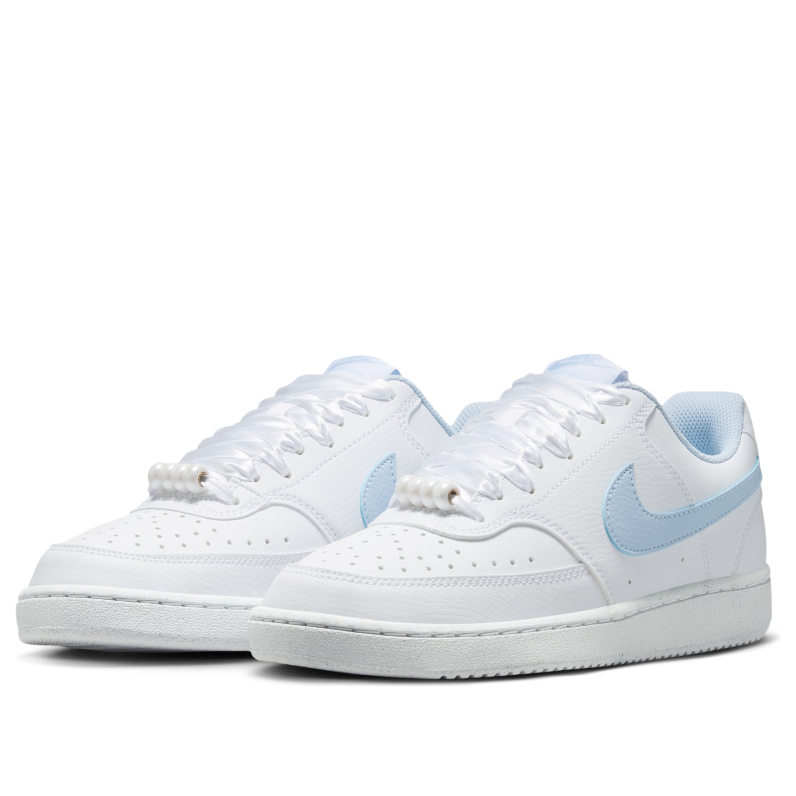 (WMNS) Nike Court Vision Low 'White Hydrogen Blue' IB6652-102