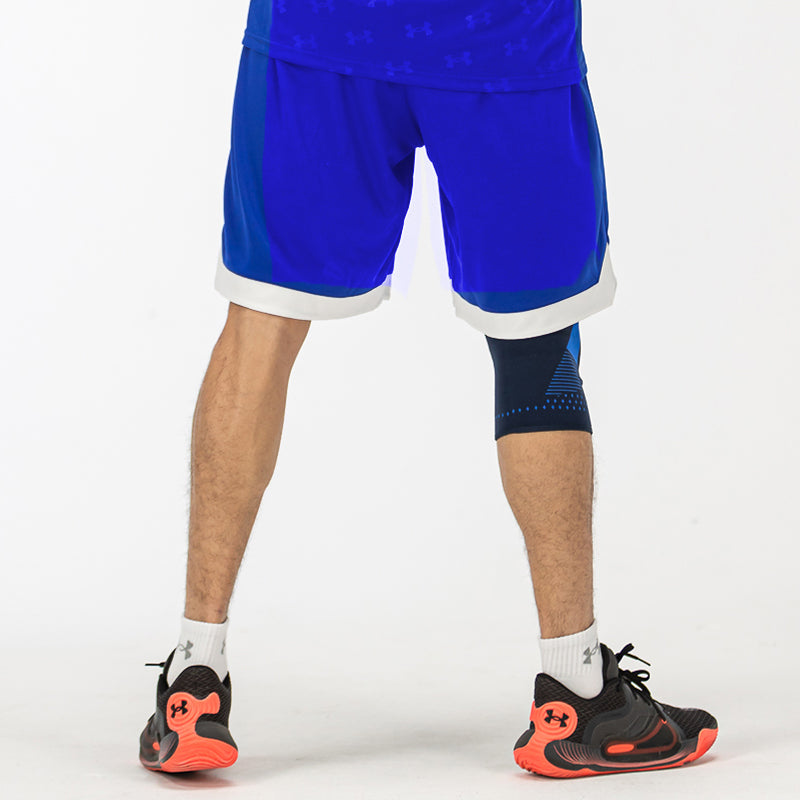 Under Armour Project Rock Iron Paradise Mesh Shorts 'Blue' 21500202-400