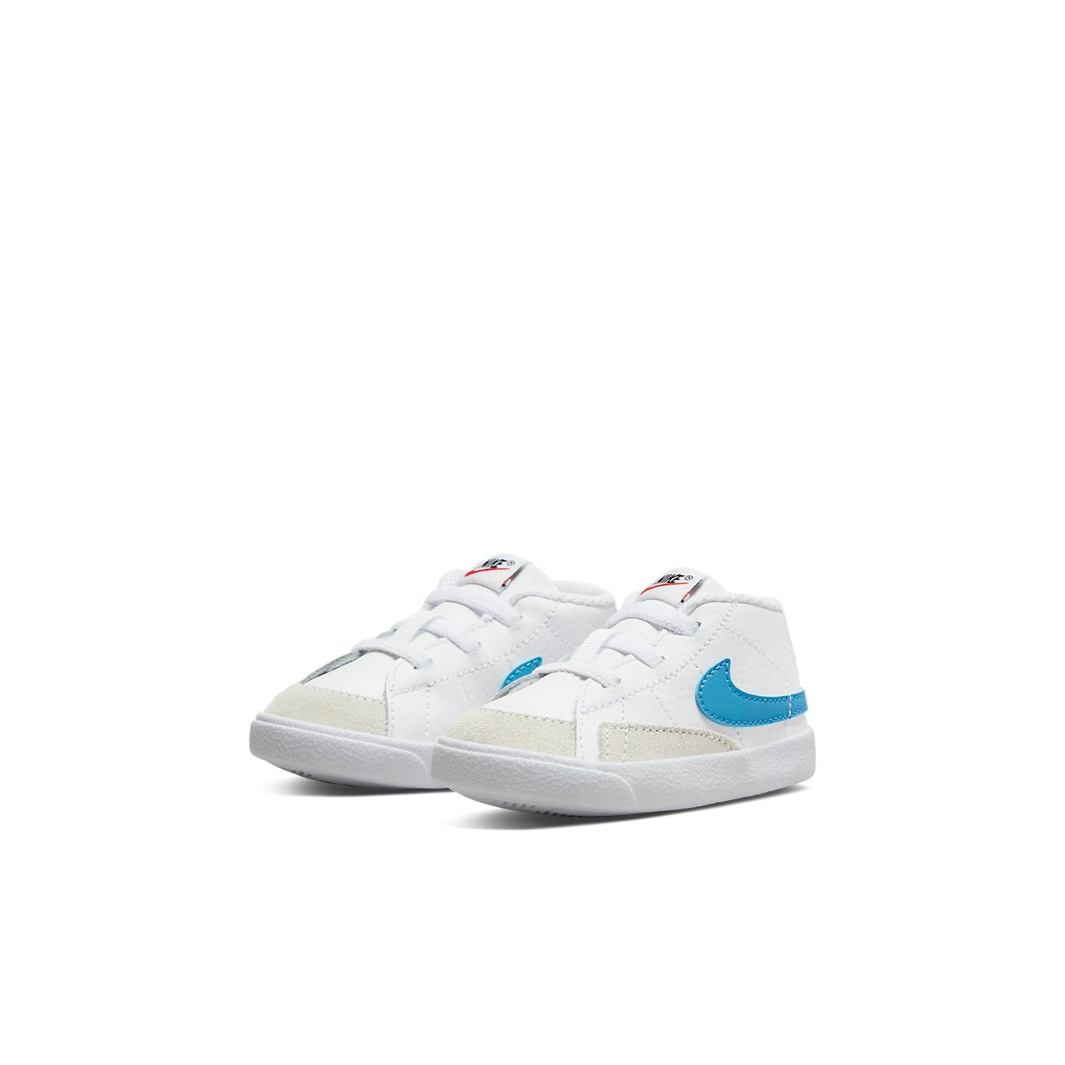 (TD) Nike Blazer Mid Crib 'White Blue' DA5536-103