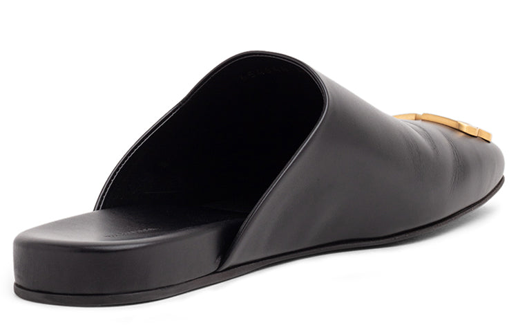 (WMNS) Balenciaga Cosy Mules 'Black' 653808WBB521088