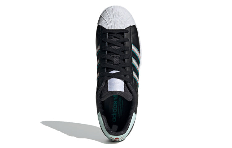 adidas originals Superstar Black Green BD7417