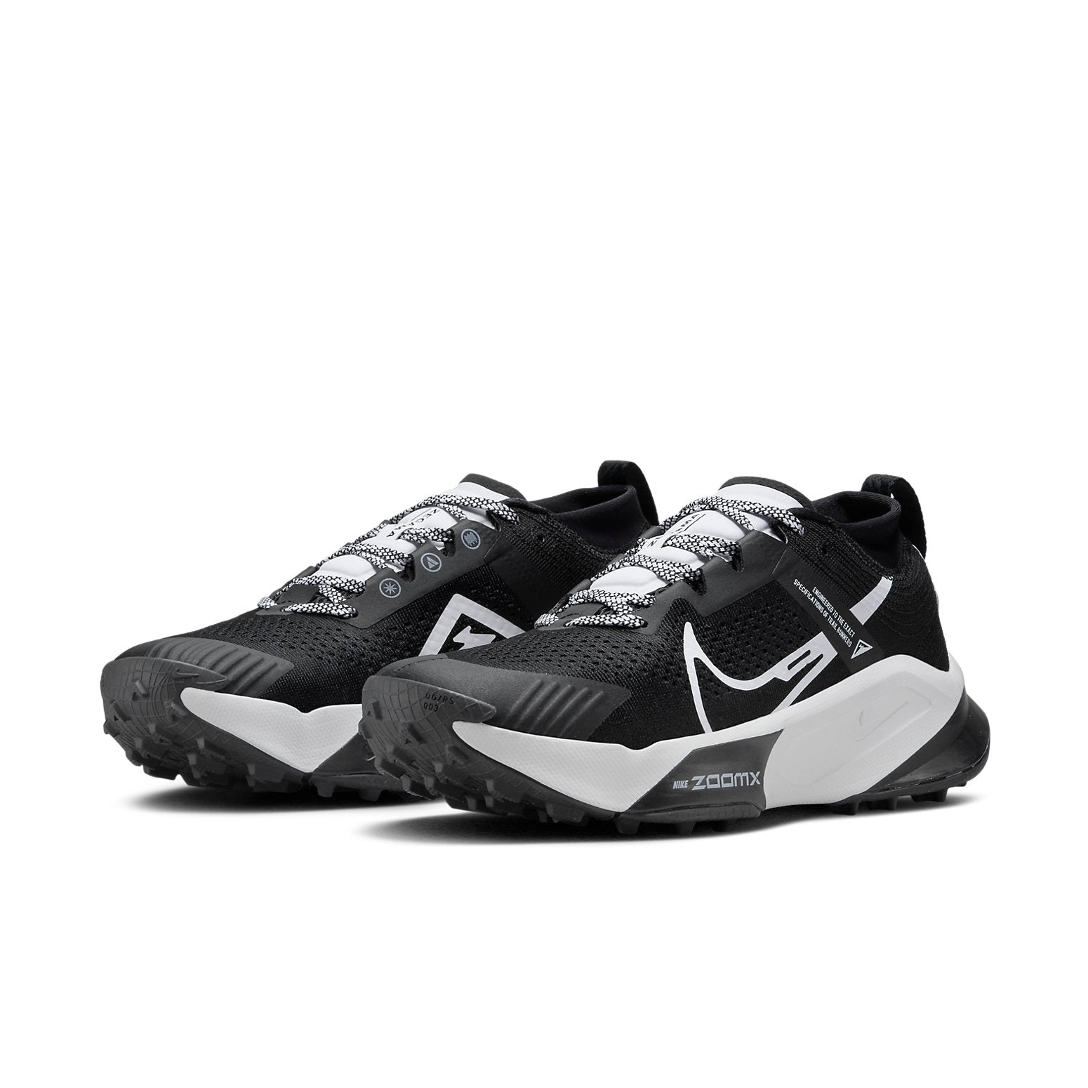 (WMNS) Nike ZoomX Zegama Trail 'Black White' DH0625-001