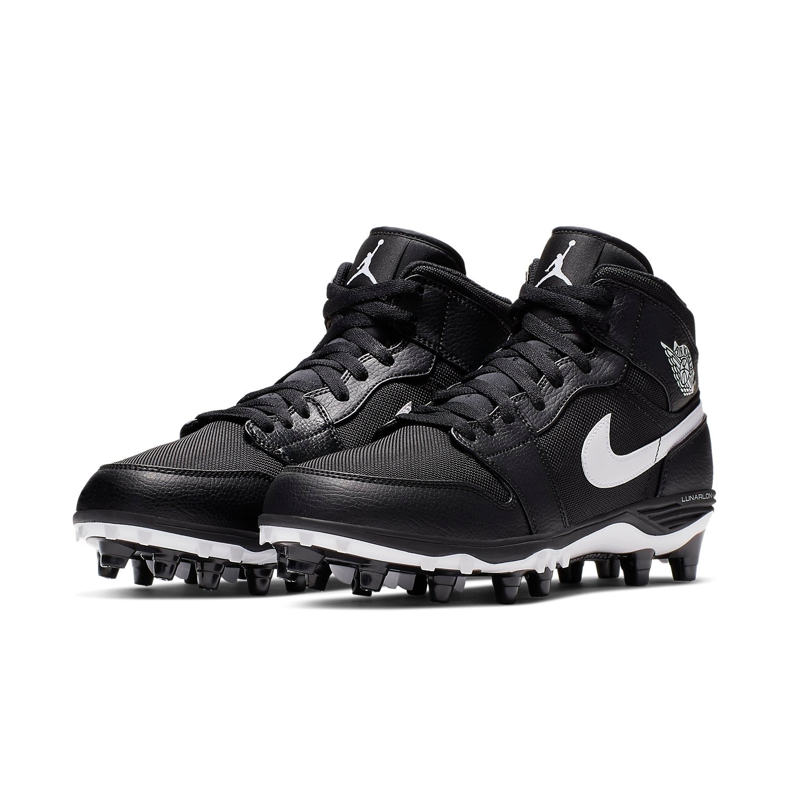 Air Jordan 1 Mid TD Cleat 'Black' AR5604-001
