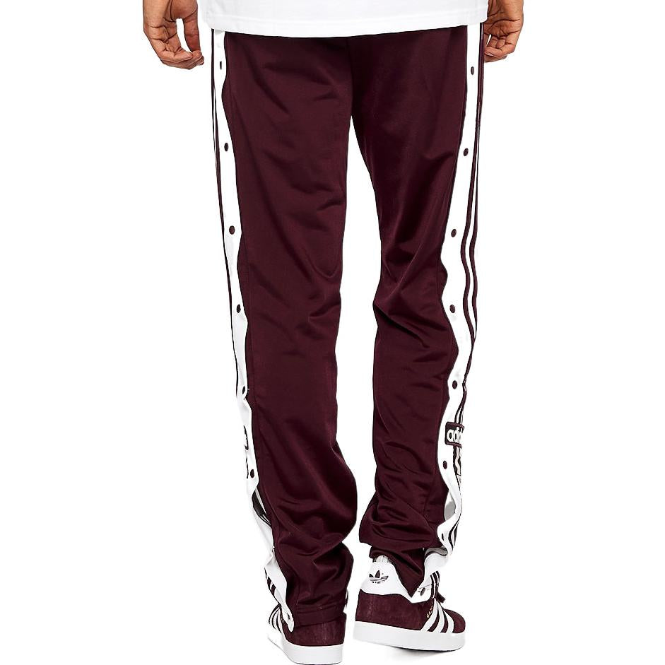 Men's adidas originals Side Retro Casual Sports Pants/Trousers/Joggers Autumn Dark Red DH5752