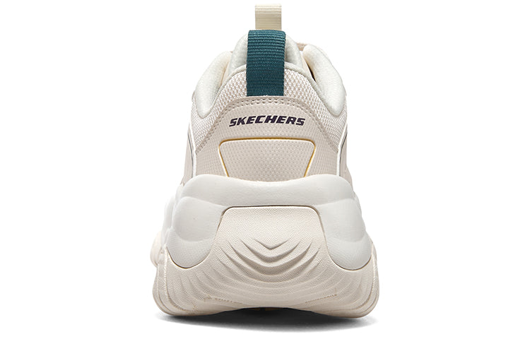 (WMNS) Skechers Old School Running Shoes D'lites 'Beige White' 896246-NAT
