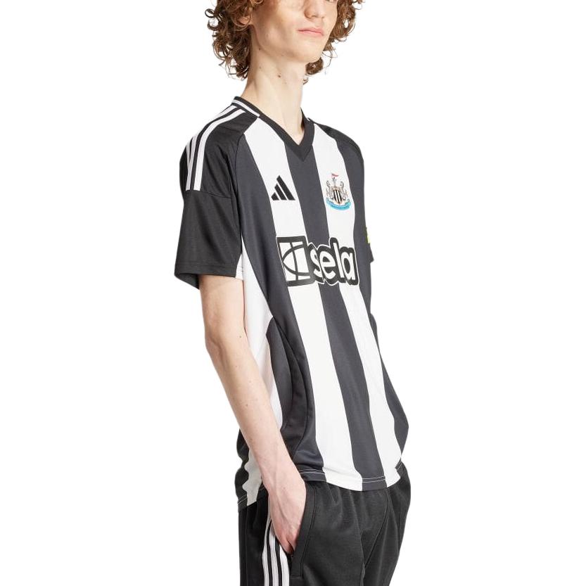 adidas Newcastle United FC 24/25 Home Football Jersey Asia Sizing 'Black White' IX3165