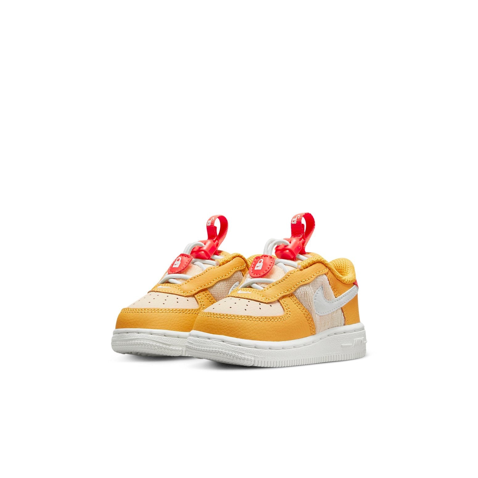 (TD) Nike Force 1 Toggle SE 'Yellow Ochre Pearl White' DQ0366-700