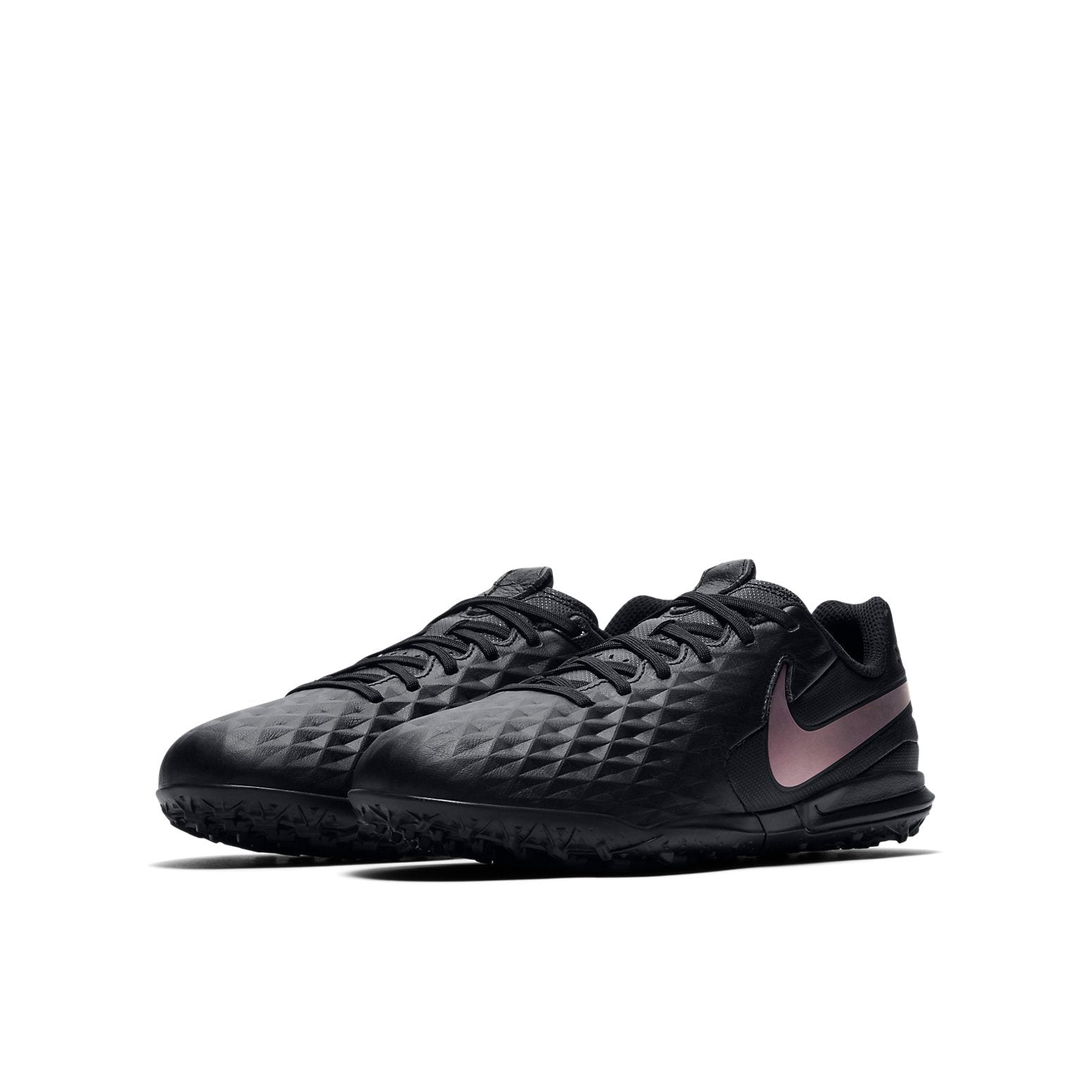 (GS) Nike Tiempo Legend 8 Academy TF Turf 'Black Silver' AT5736-010