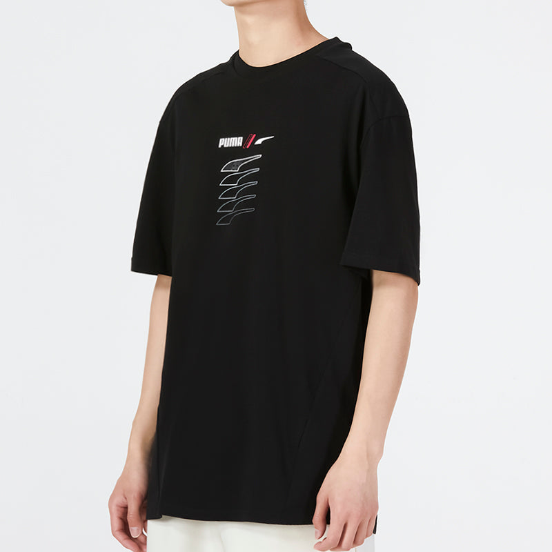 PUMA Rad/Cal Graphic Tee 'Black' 671716-01