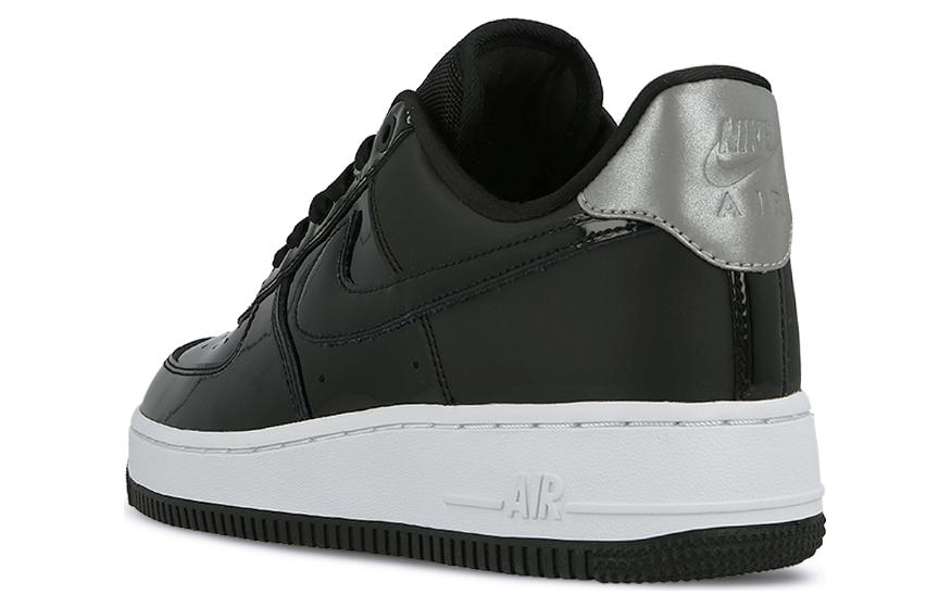 (WMNS) Nike Air Force 1 07 SE Premium 'Black Silver' AH6827-001