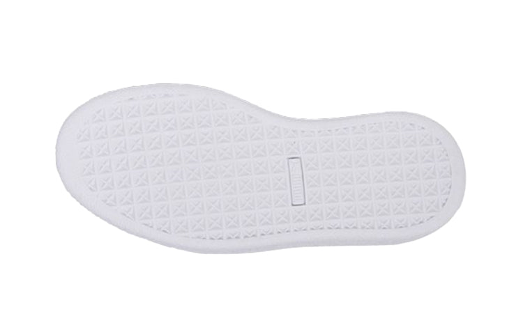 (PS) PUMA Basket Badge Ps Casual Shoes White 370799-01