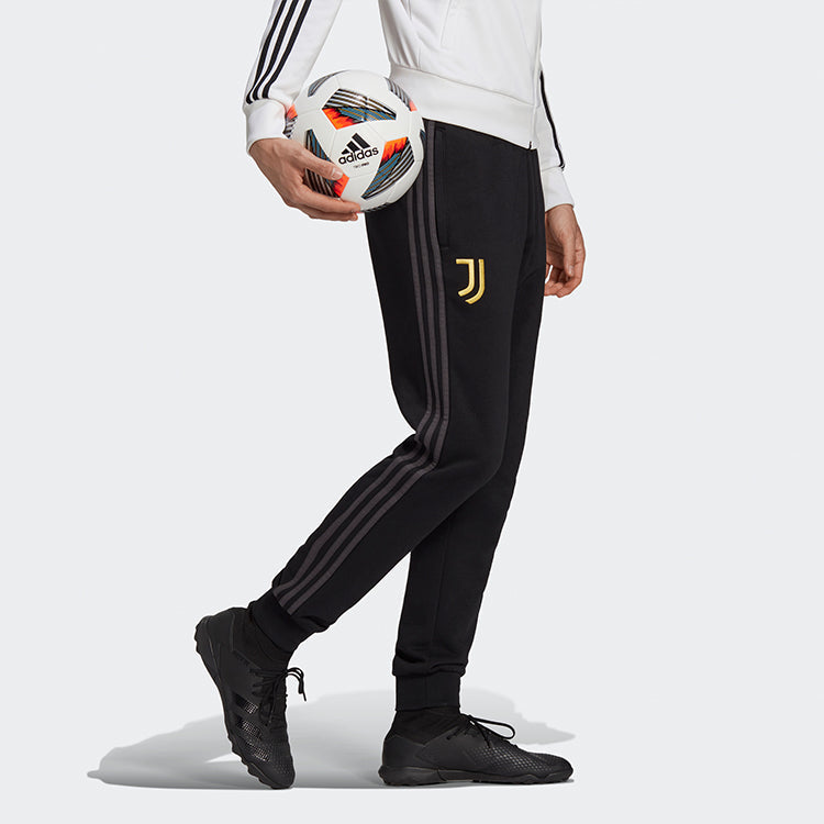 adidas JUVE 3S SWT PNT Juventus Soccer/Football Sports Long Pants Black FR4229
