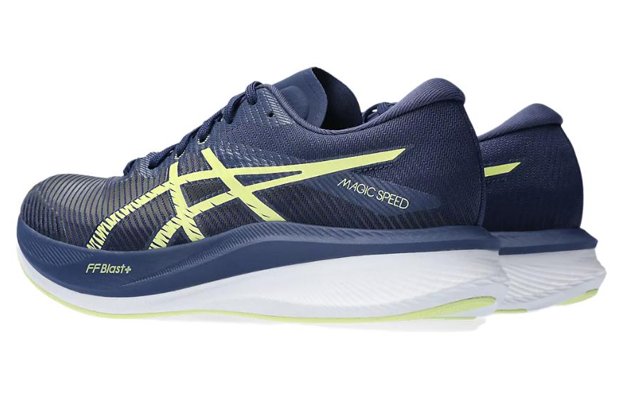 (WMNS) ASICS Magic Speed 3 'Illusion Blue Glow Yellow' 1012B518-400
