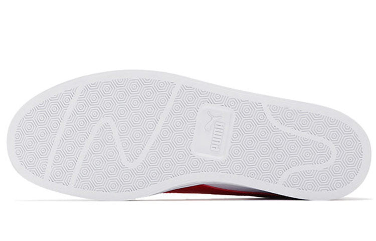 PUMA Smash Vulc V3 Lo 'White High Risk Red' 380752-04