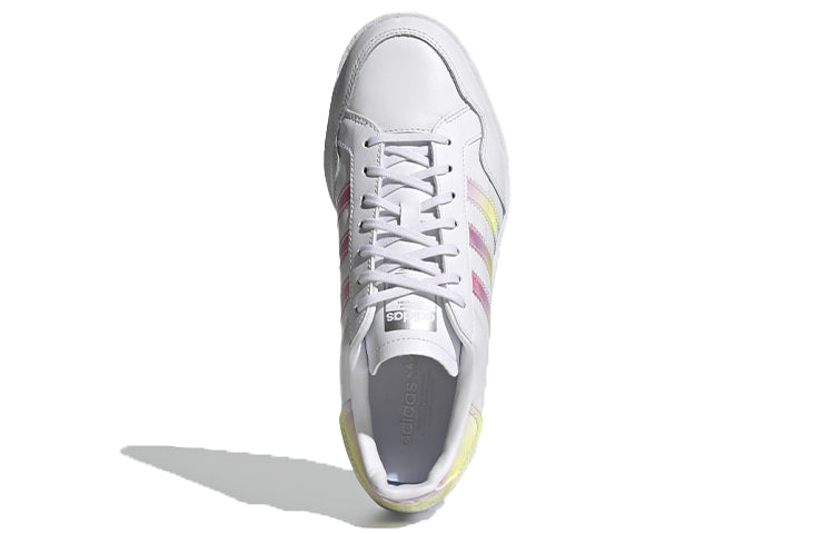 (WMNS) adidas originals Team Court Shoes White FY2725