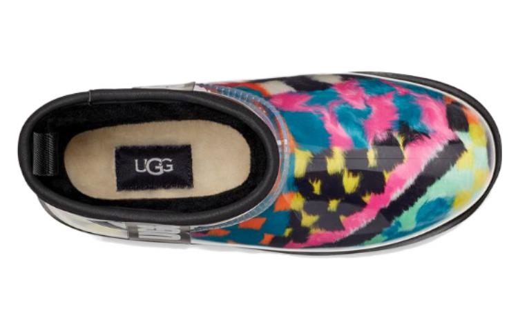 (WMNS) UGG Classic Clear Mini Boot Checks 'Black Multi' 1135530-BLKM