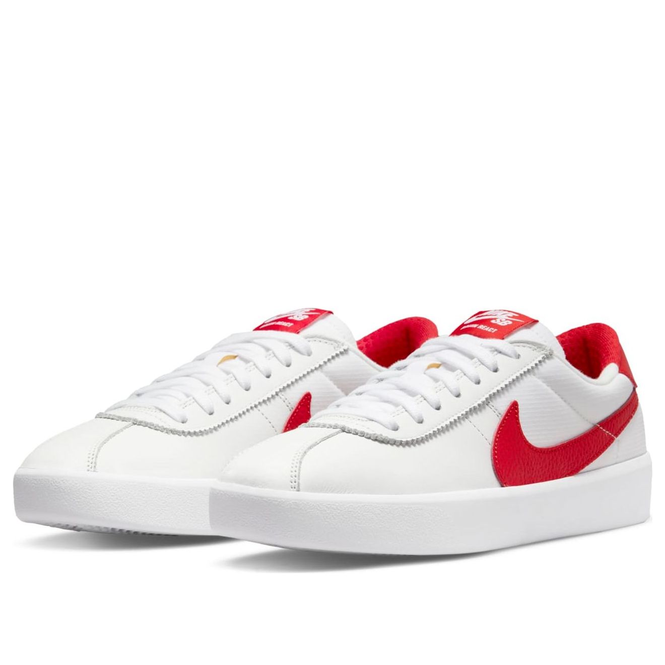 Nike Bruin React SB 'White University Red' CJ1661-102