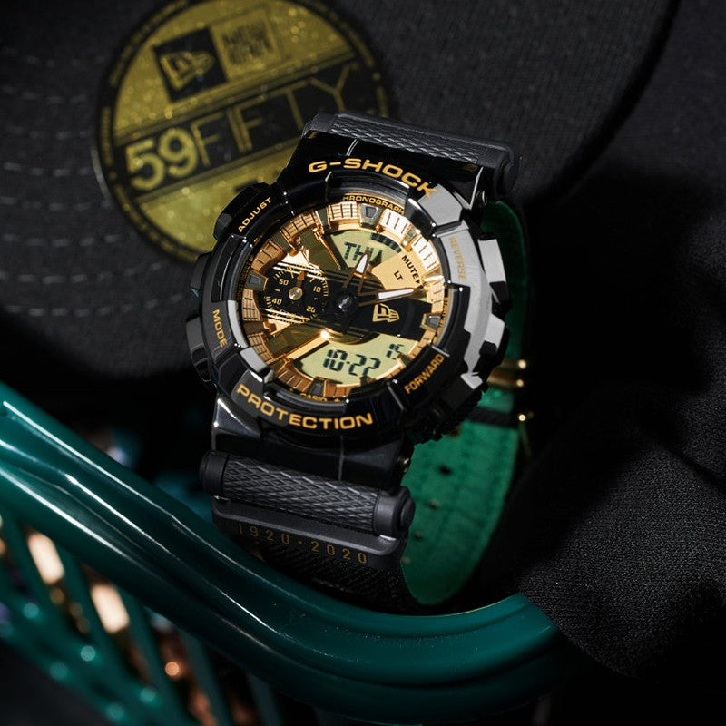 CASIO G-Shock Analog-Digital 'Black Gold' GM-110NE-1APR-PERSON