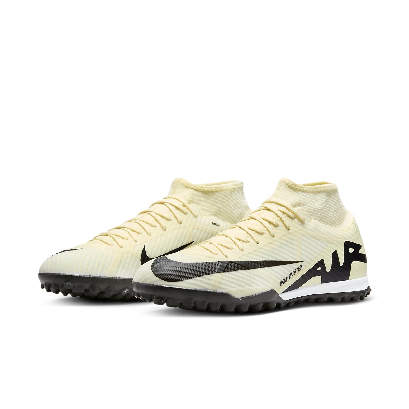 Nike Mercurial Superfly 9 Academy TF High 'Lemonade Black' DJ5629-700