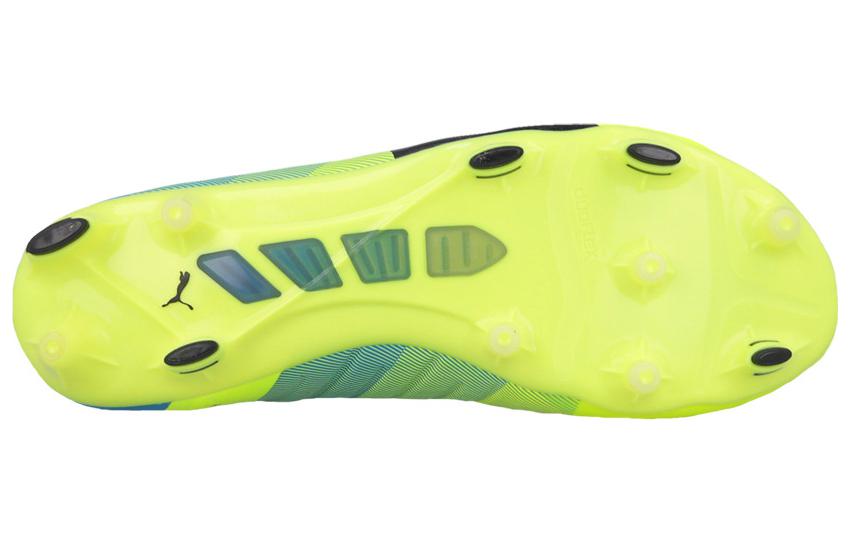 PUMA evoPOWER 1.3 FG 'Safety Yellow Atomic Blue' 103524-01