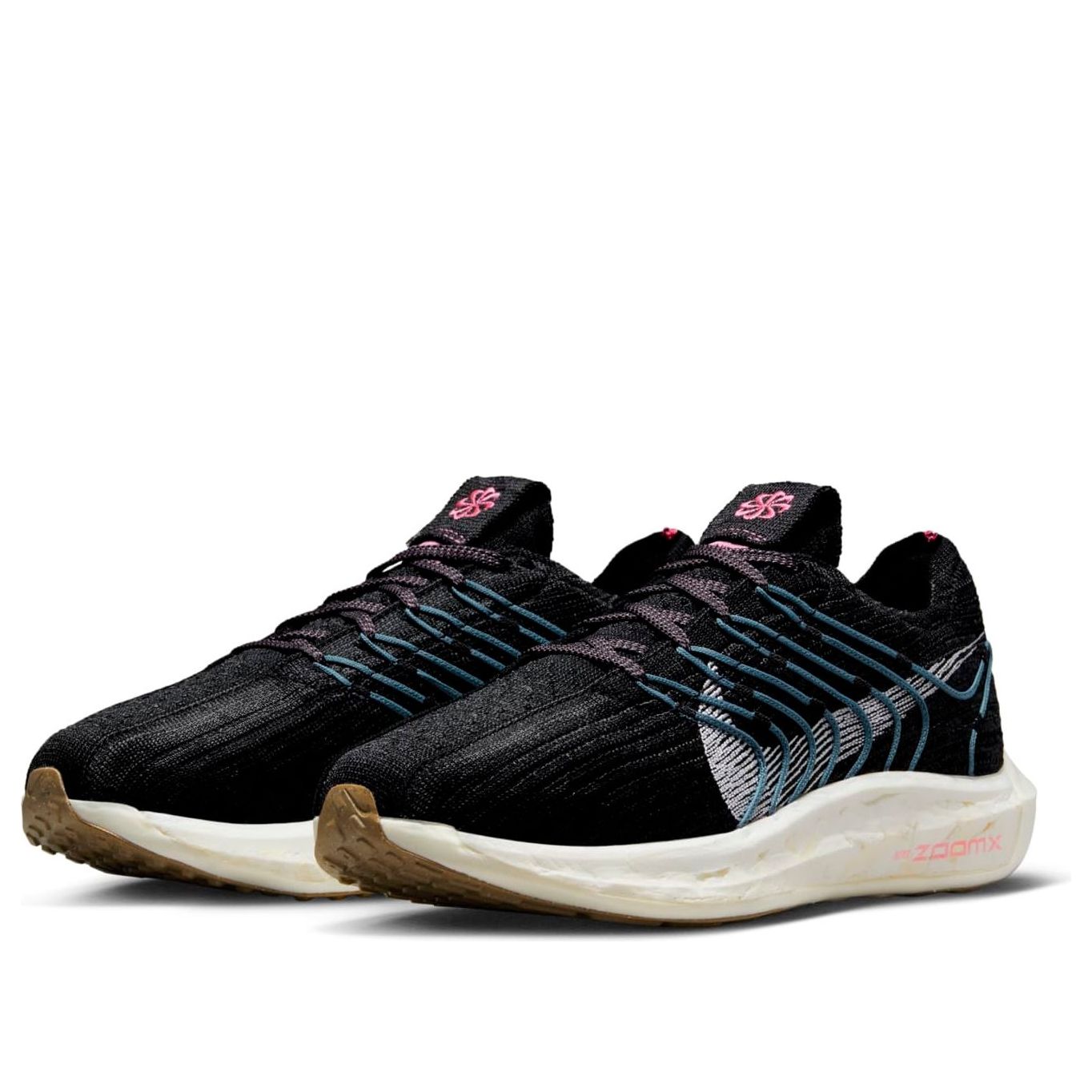 (WMNS) Nike Zoom Pegasus Turbo Next Nature 'Black Noise Aqua' DM3414-004