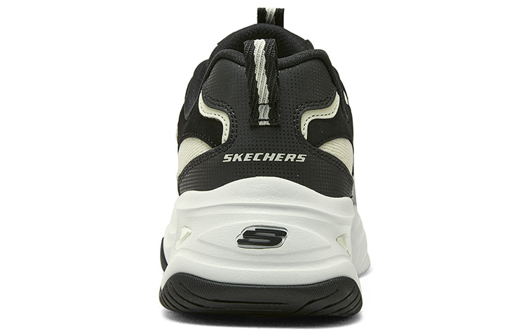 (WMNS) Skechers DLITES 1.0 'Black Beige' 896282-BKNT
