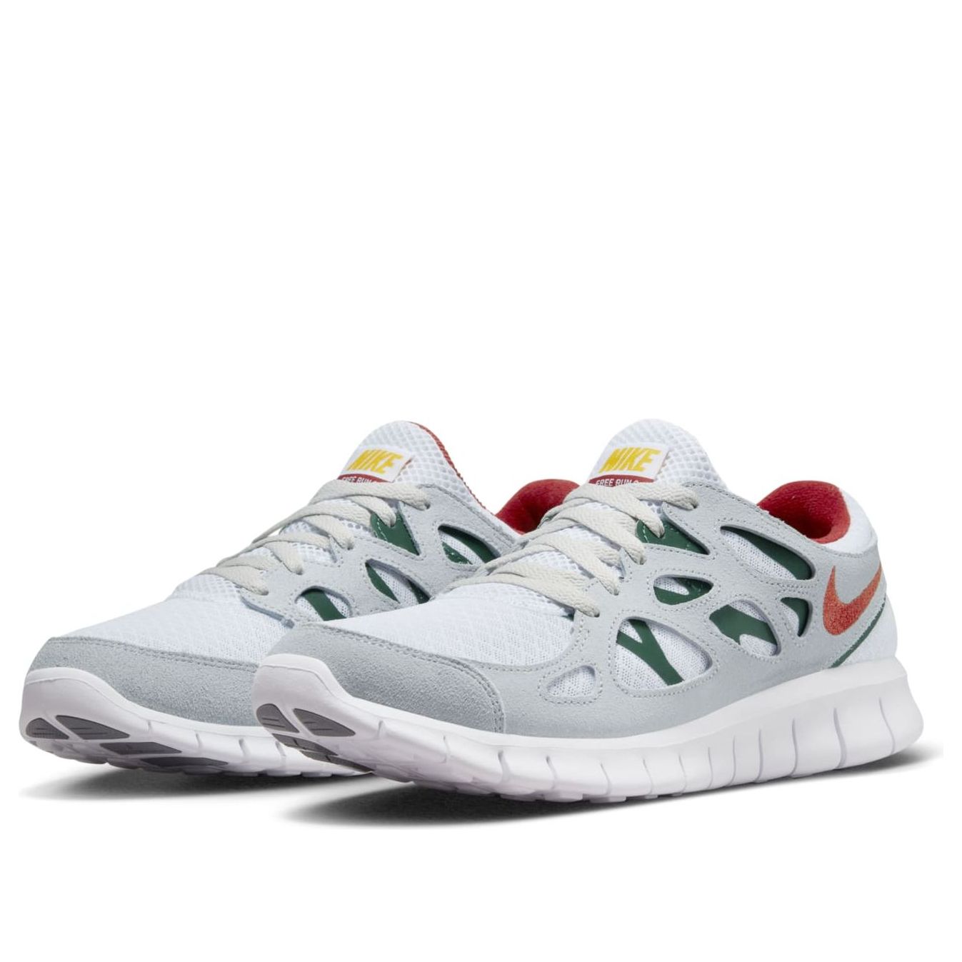 Nike Free Run 2 'White Gorge Green Cinnabar' 537732-102