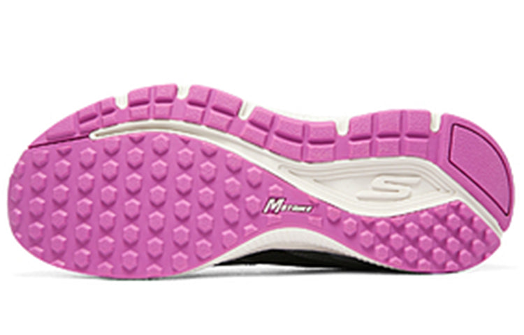 (WMNS) Skechers Go Run Consistent 'Black Purple' 128280-BKPR