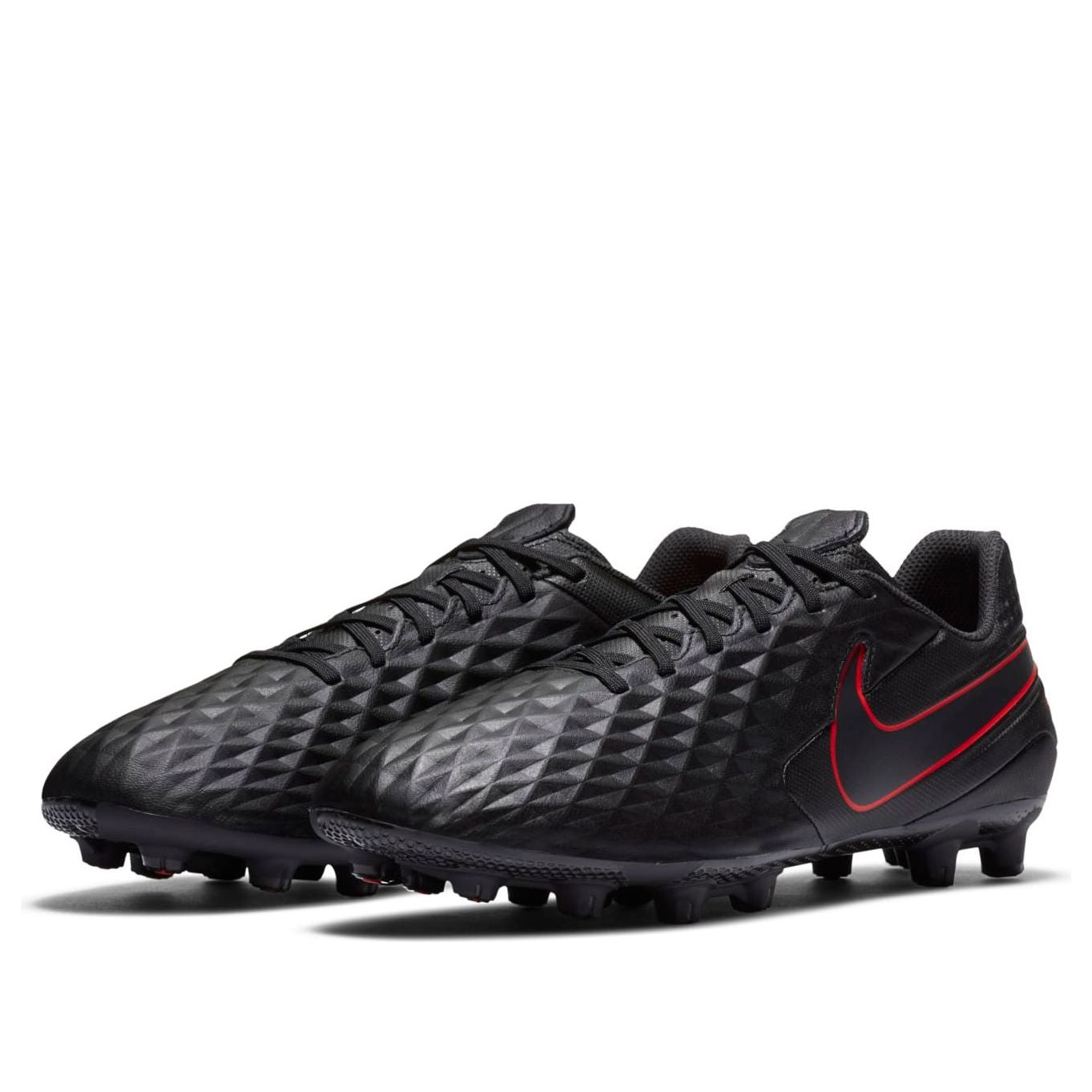 Nike Tiempo Legend 8 Academy HG 'Black Red' AT6013-060