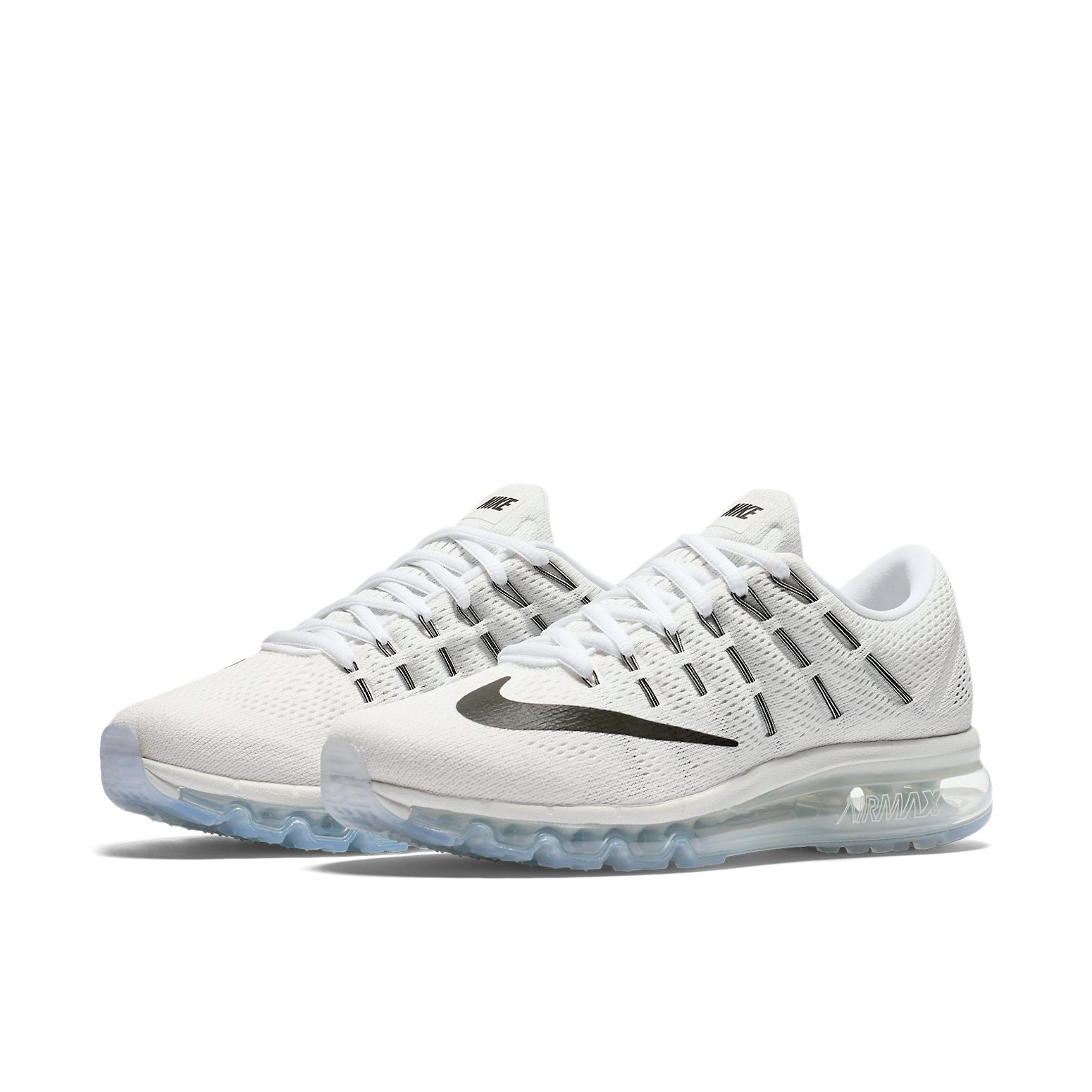 (WMNS) Nike Air MAX 2016 SUMMIT WHITE/BLACK-WH 806772-100