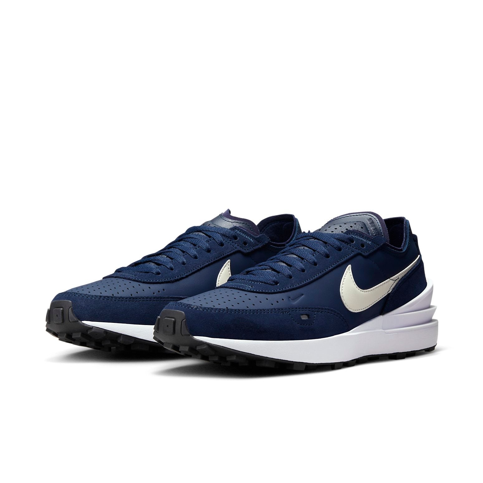 Nike Waffle One Leather 'Midnight Navy' DX9428-400