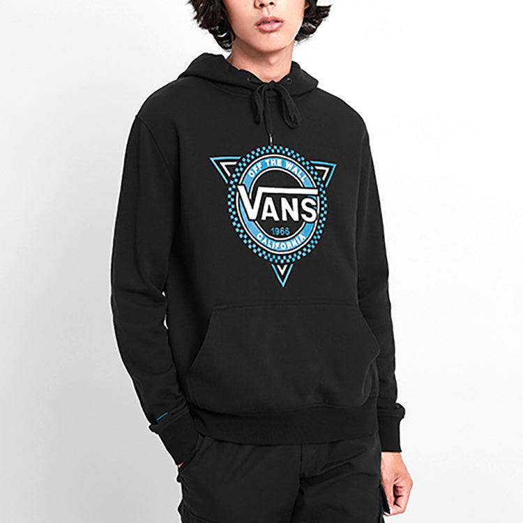Vans Alphabet Printing Logo Knit Couple Style Black VN0A48CDBLK