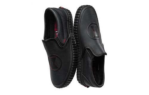Vans Marvel x Slip-On 'Black Widow' VN0A38F7U7K