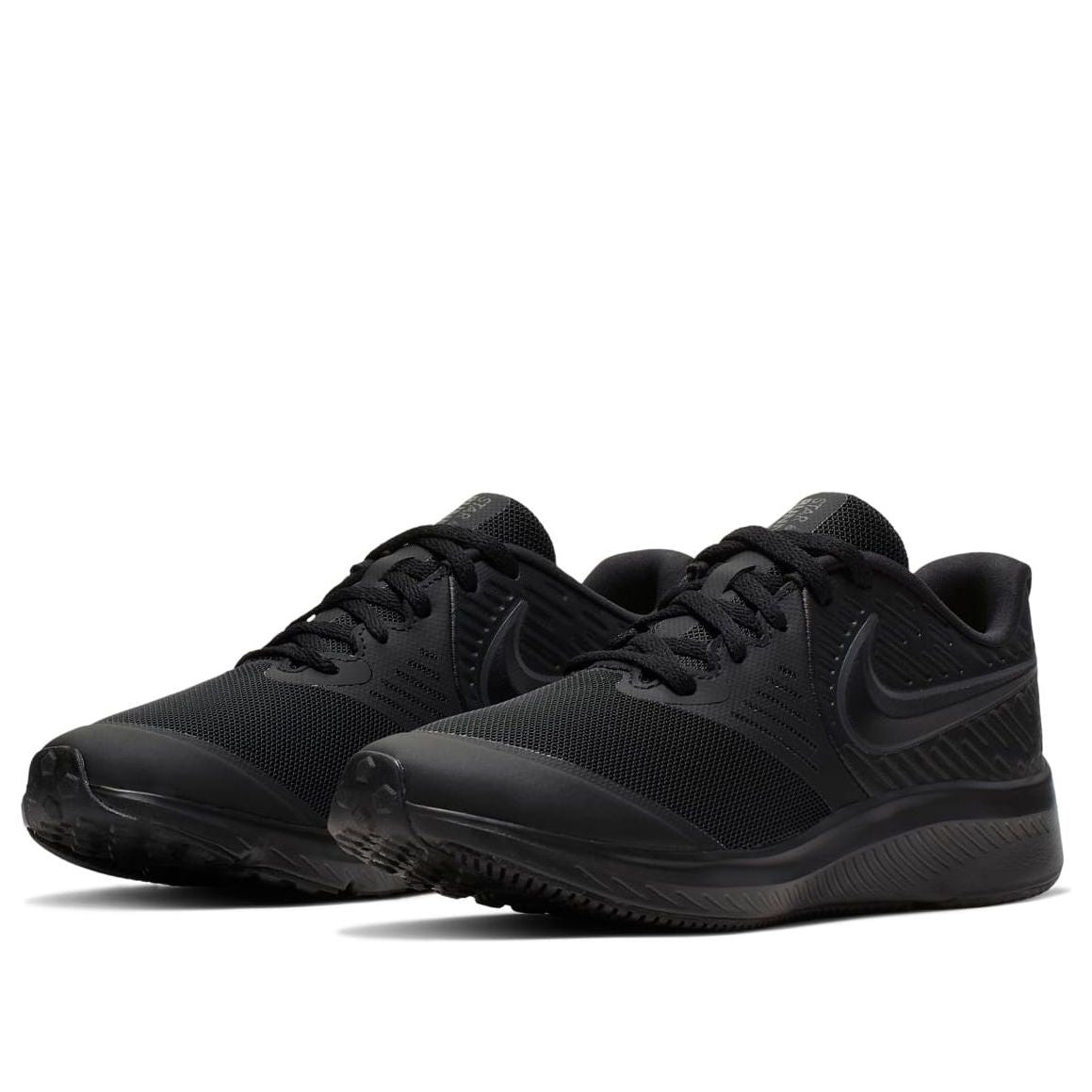 (GS) Nike Star Runner 2 'Triple Black' AQ3542-003
