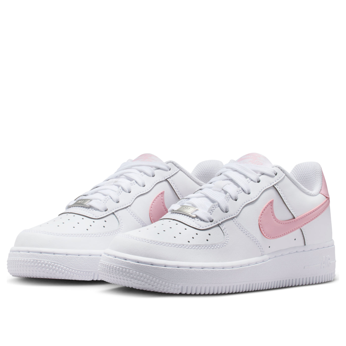 (GS) Nike Air Force 1 Low 'White Medium Soft Pink' CT3839-115
