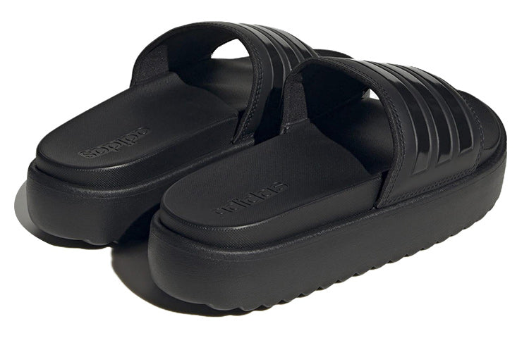 (WMNS) adidas Adilette Platform Slide 'Triple Black' HQ6179