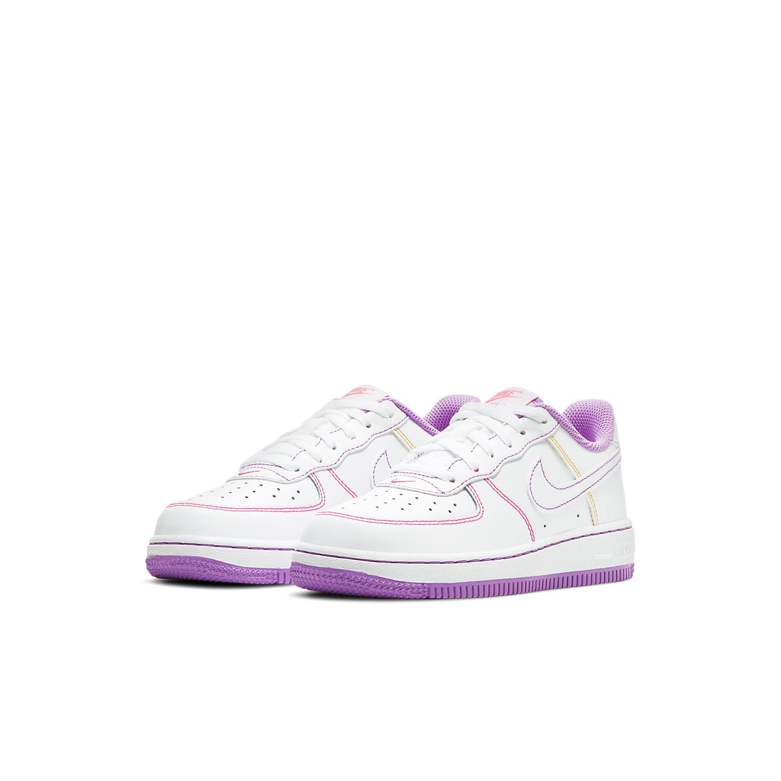 (PS) Nike Force 1 'Contrast Stitch - Fuchsia Glow' DC9672-110
