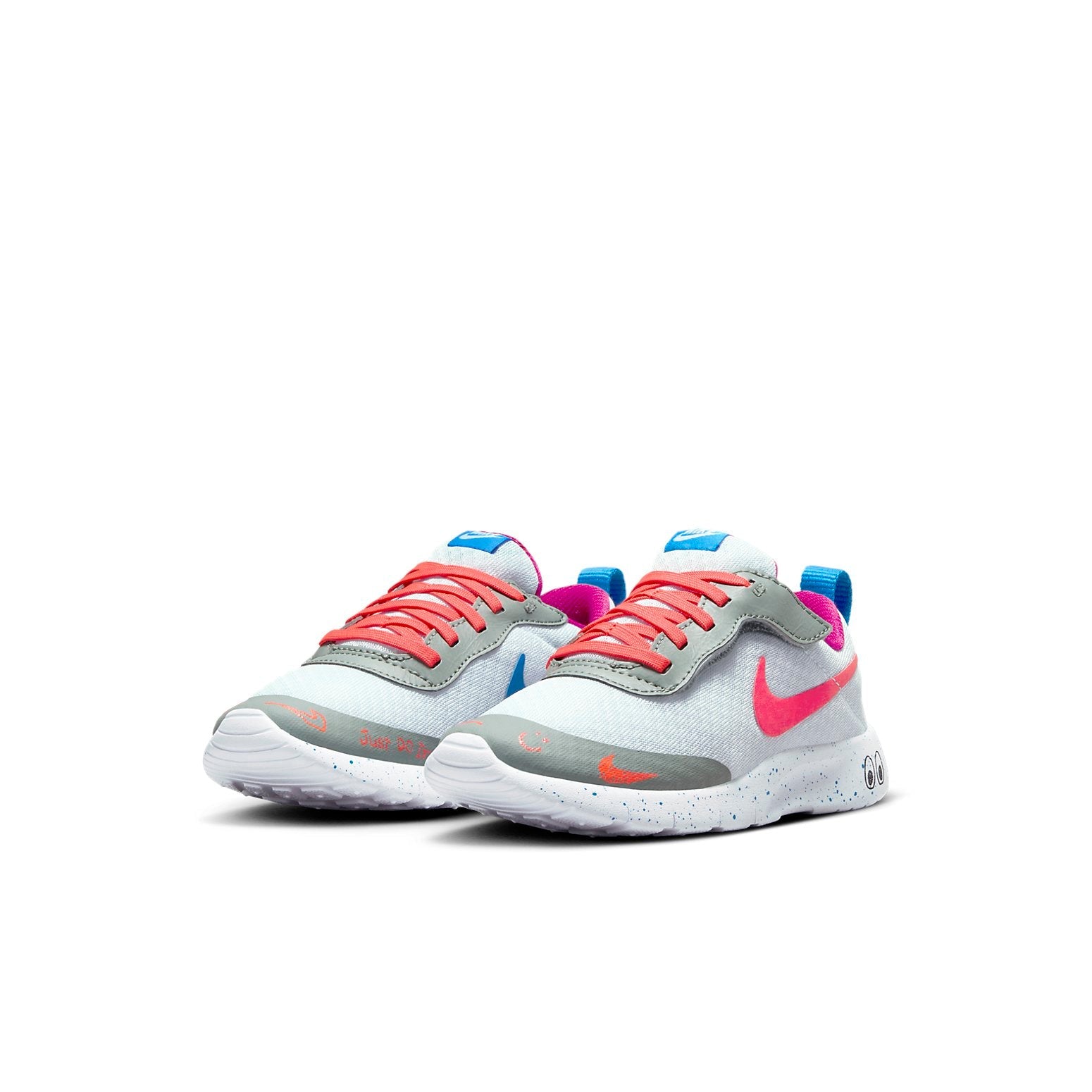 (PS) Nike Tanjun EZ LIL Shoes 'Grey Blue Orange' FD5378-400