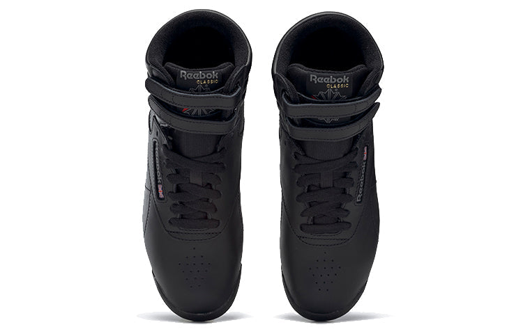 (WMNS) Reebok Freestyle High 'Triple Black' 2240