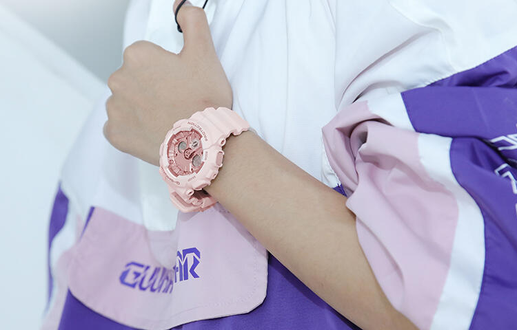 CASIO G-Shock Analog-Digital 'Pink' GMA-S120MF-4APR