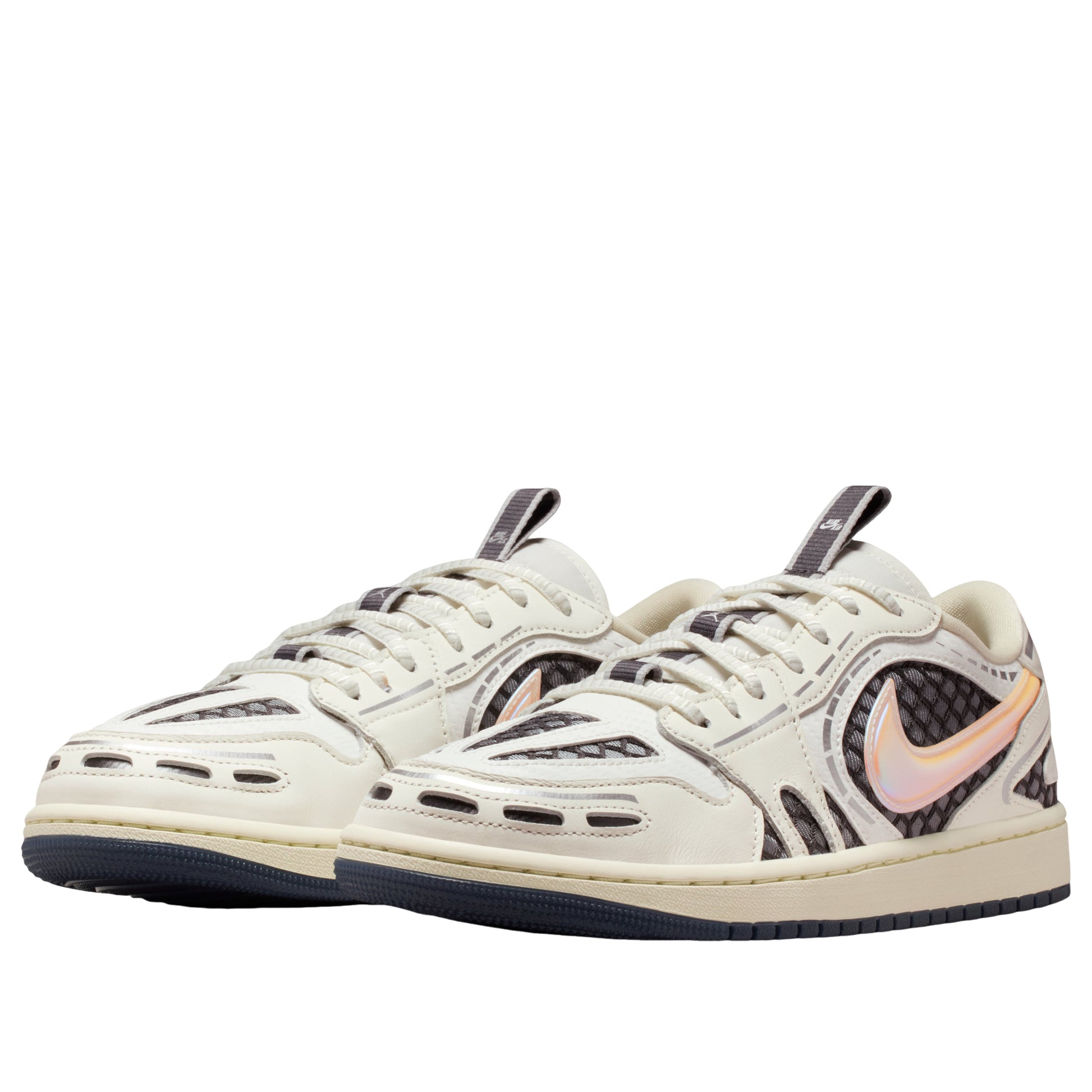 (WMNS) Air Jordan 1 Low Method of Make 'Sail Coconut Milk' HQ2186-100