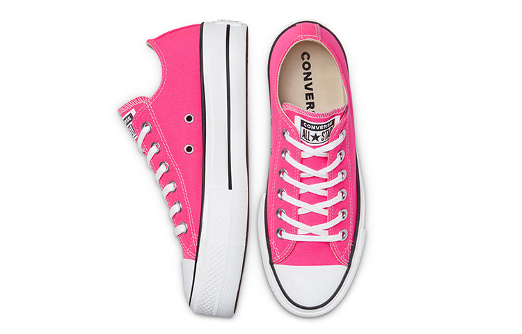 (WMNS) Converse Chuck Taylor All Star Platform Low 'Hyper Pink' 570324C