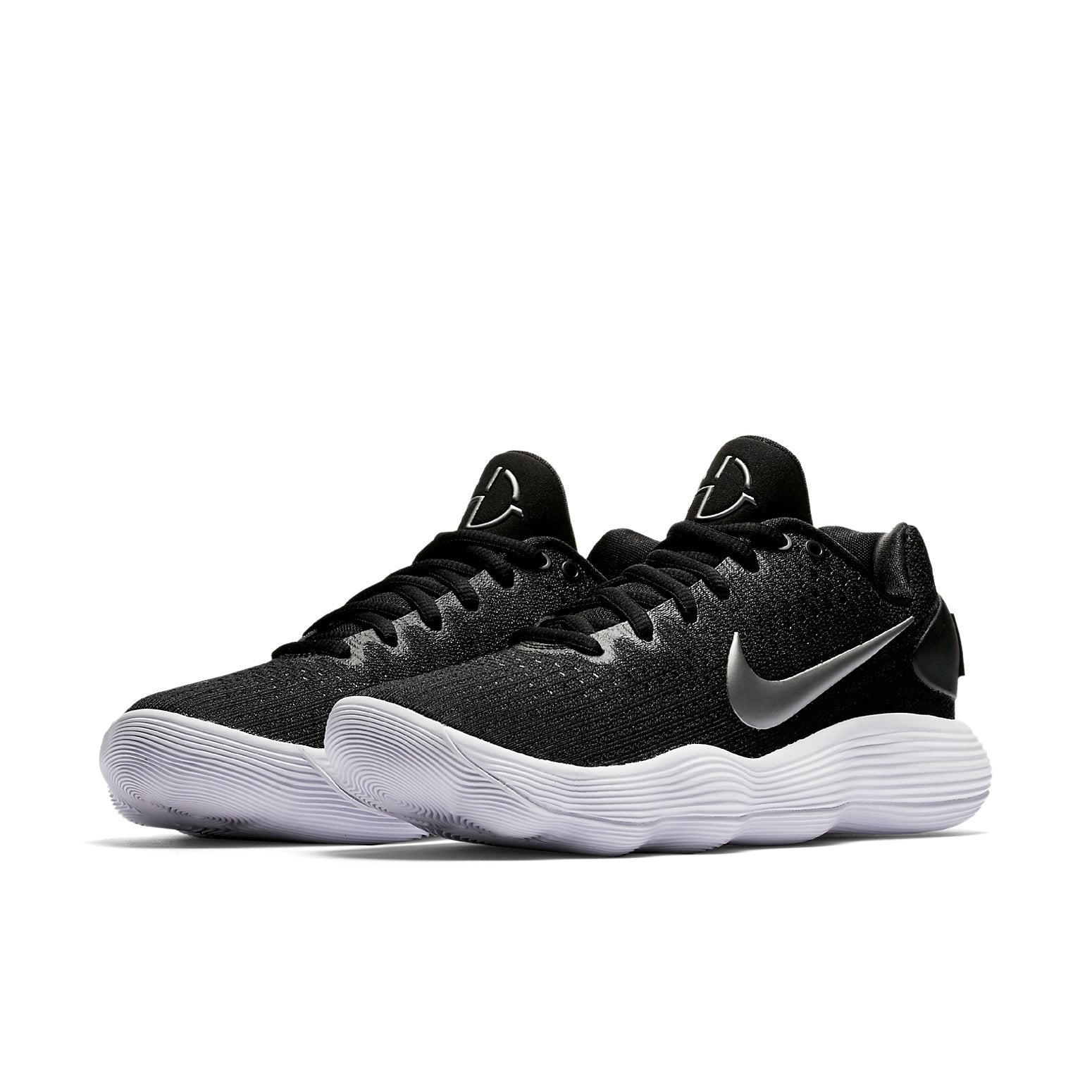 (WMNS) Nike Hyperdunk 2017 Low 'Black Metallic Silver' 897812-001